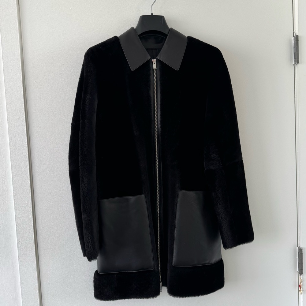 Theory Piazza Shearling Coat